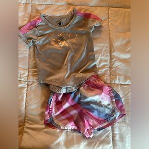 Body glove short set toddler